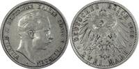 Deutschland/ Kaiserreich Preu&szlig;en 2 Mark 1903 (A) Wilhelm II. 1888 - 1918... 30,00 EUR  + 15,00 EUR frais d'envoi