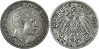 Deutschland/ Kaiserreich Preu&szlig;en 2 Mark 1908 (A) Wilhelm II. 1888 - 1918... 32,00 EUR  + 15,00 EUR frais d'envoi