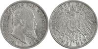 Deutschland/ Kaiserreich W&uuml;rttemberg 2 Mark 1912 (F) Wilhelm II. 1891 - ... 35,00 EUR  + 15,00 EUR frais d'envoi