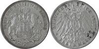 Deutschland/ Kaiserreich Hamburg 3 Mark 1912 Stadtwappen ss-vz 48,00 EUR  + 15,00 EUR frais d'envoi