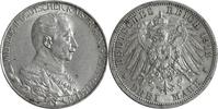 Deutschland/ Kaiserreich Preu&szlig;en 3 Mark 1913 (A) Wilhelm II. 1888 - 1918... 39,00 EUR  + 15,00 EUR frais d'envoi