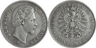 Deutschland/ Kaiserreich Bayern 5 Mark 1875 (D) Ludwig II. 1864 - 1886 ss 80,00 EUR  + 15,00 EUR frais d'envoi