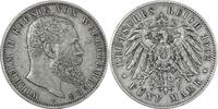 Deutschland/ Kaiserreich W&uuml;rttemberg 5 Mark 1902 (F) Wilhelm II. 1891 - ... 70,00 EUR  + 15,00 EUR frais d'envoi
