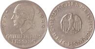 Deutschland / Weimarer Republik 3 RM Zum 200. Geburtstag von Gotthold Ephraim Lessing -
