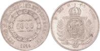 Brasilien 1000 Reis Peter II. 1831-1889 -