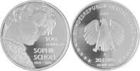 Deutschland, BRD, Germany 20 Euro 2021 (D) 100.Geburtstag Sophie Scholl ... 25,00 EUR prix TTC + 15,00 EUR frais d'envoi