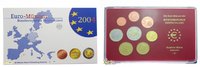 Deutschland, Karlsruhe Euro Kursmünzensatz -