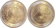 Deutschland, BRD, Germany 2 Euro 30 Jahre Europäische Flagge -