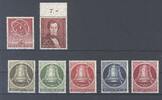 Deutschland ab 1945 Berlin, kleiner ** Posten aus 1950-51 auf Steckkarte -