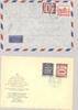 Deutschland ab 1945 Berlin, 2 Briefe zum Volksaufstand 1953 mit LuPo Brief in die USA -
