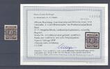 Deutschland ab 1945 Bizone Michel Nummer 54 I, 10 Pfg. interessante Aufdrucke **, Befund BPP -