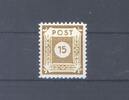 Deutschland ab 1945 SBZ Michel Nr. 47 D II b, 15 Pfg. Coswig Postmeisterzähnung **, gp. BPP -