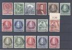 Deutschland ab 1945 Berlin Michel Nummer 71-86, Jahre 1950-51 gestempelt -