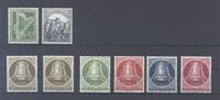 Deutschland ab 1945 Berlin Michel Nummer 72-73 und 82-86 aus 1950-51 ** -