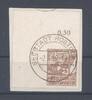 Deutschland ab 1945 SBZ Michel Nummer 29 V, 3 Pfg. 1946 mit PF V auf Briefstück, gp. BPP -