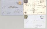 Deutschland vor 1945 Preußen, 3 verschiedene Briefe mit u.a. Speditions Brief als Posten -