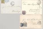 Deutschland vor 1945 Thurn & Taxis, 3 Briefe mit verschiedenen Frankaturen als Posten -