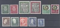 Deutschland ab 1945 Bund Michel Nummer 121-47, Jahrgang 1950-51 fast komplett ** -