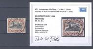 Deutschland vor 1945 Dt. Abstimmung Malmedy Michel Nr. 8 mit gutem Stempel, Befund BPP -