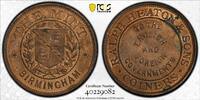 Great Britain Token 1880 No Date Token Sweeny Adv-19 Bronze PE Birmingha... 214,72 EUR  + 21,47 EUR frais d'envoi