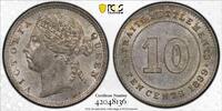 Straits Settlements 10C Straits Settlements Victoria -