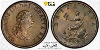Great Britain 1/2D 1799 S-3778 PCGS MS63BN 236,19 EUR  + 21,47 EUR frais d'envoi
