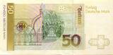 Deutschland 50 Deutsche Mark 1993 YA - ERSATZNOTE Erh SUP