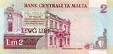 Malta 2 Liri 1967 Erh I, SPL