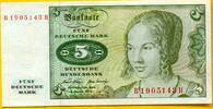 BRD 5 Deutsche Mark -