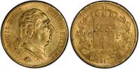 France 40 francs Monnaie - France Louis XVIII - 40 francs or - 1817 A Paris -