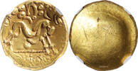 Gauloise Statère Monnaie - Gauloise - Statère Ambiani or - NGC Ch AU 5/5 2/5 -