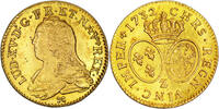 France Louis d'or aux lunettes Monnaie France - Louis XV - Louis d'or aux Lunettes - 1732 Z Grenoble - Trésor de la rue Mouffetard -