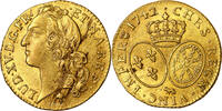 France Louis d'or au bandeau Monnaie France - Louis XV - Louis d'or au Bandeau - 1742 Pau - 1139 exemplaires -