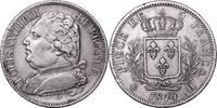 France 5 Francs Monnaie France - Louis XVIII - 5 Francs - 1814 H La Rochelle - 46 107 exemplaires -