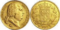 Monnaie France - Louis XVIII - 20 Francs OR - 1817 Q Perpignan - 96 752 exemplaires TTB