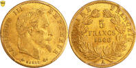 France 5 Francs Monnaie France - Napoléon III - 5 Francs Or - 1866 A Paris -