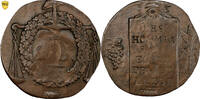 France 2 sols à la balance Monnaie France - Convention - 2 sols à la balance - 1793 W Lille - Flan Fauté -