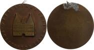 Deutschland/Lübeck - Plakette Schwere, einseitige Bronzeplakette v. A. Mahlau auf das Holstentor in Lübeck -