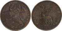 Großbritannien Penny - Victoria, 1837-1901. -