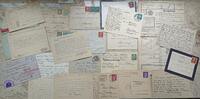 Deutschland - Korrespondenz Korrespondenz der Familie Röttinger (Bamberg), 23 Teile, Feldpost; Notgeld -