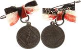 Deutschland/Kaiserreich - Medaille an Bandschleife DEM EISERNEN HINDENBURG DAS DEUTSCHE VOLK -