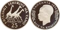 Tansania 25 Shilingi Wildlife - Giraffe -