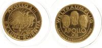 USA - Deutschland Goldmedaille - Apollo 13, abgebrochene Mondmission, Lovel, Swigert, Haise -