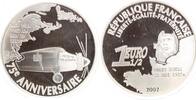 Frankreich 1 1/2 Euro - 75 Jahre Nonstop Flug über den Atlantik - in orig.-Box + zertifikat -