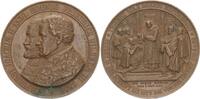 Deutschland - Preußen - Bronzemedaille Friedrich Wilhelm III. (v. Pfeuffer) 300 Jahre Reformation -