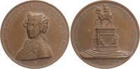 Brandenburg - Preußen - Bronzemedaille Friedrich Wilhelm III., 100 Jahrestag Regierungsbeginn Friedrichs II. -