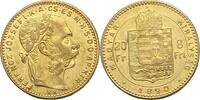 AUSTRIA-UNGARN 8forint/20francs Francis Joseph I. frappé Kremnica -