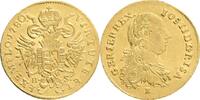 HOLY ROMAN EMPIRE HUNGARY, Transylvania 1 ducat JOSEPH II. frappé Karlsburg, Alba Lulia Romania -