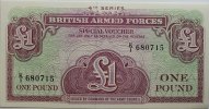 Great Britain 1 Pfund British Armed Forces 4. Serie -
