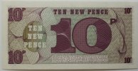 Great Britain 10 New Pence British Armed Forces 6. Serie -